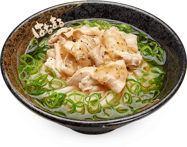 塩豚ねぎうどん