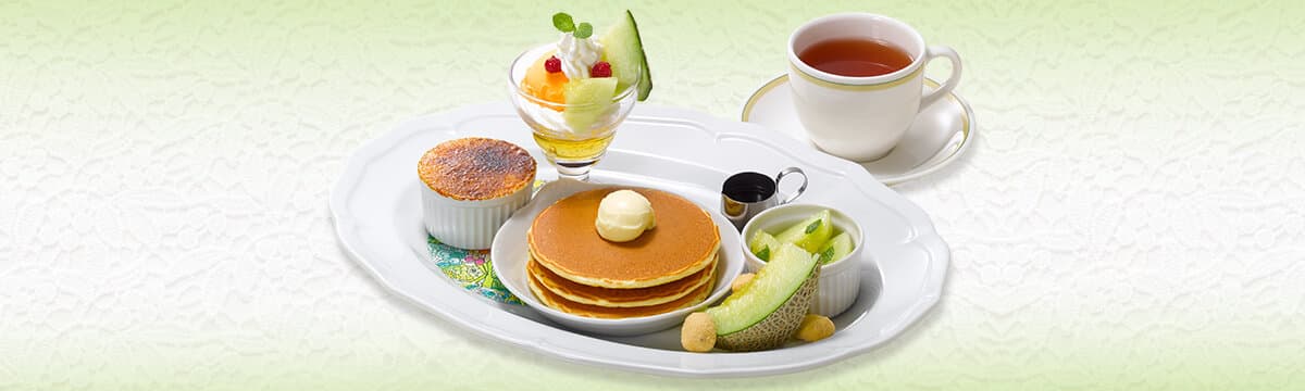 【販売時間 14時~18時まで】メロンデザートプレート(ドリンク付)