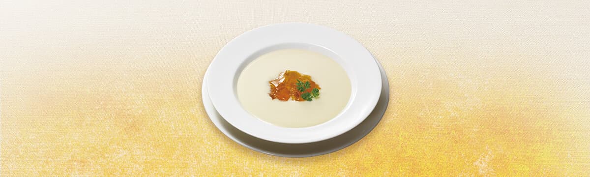 国産じゃがいもの冷製ビシソワーズ ~クリーム仕立て~