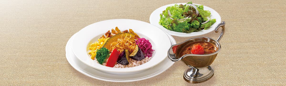 NIKUVEGE ベジタブルカレー&雑穀ごはんランチ(サラダ付)