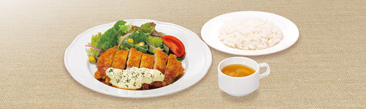 (木・金)チキンカツ南蛮ソースランチ