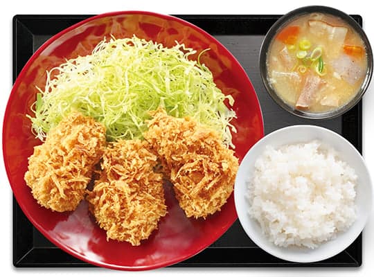 Menu filet mignon de porc pané (Hirekatsu)