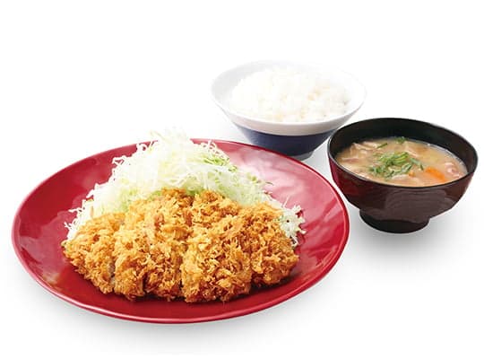 Menu katsu de longe de porc