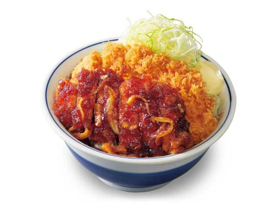 Bol de steak de porc Tonteki et longe de porc Katsu