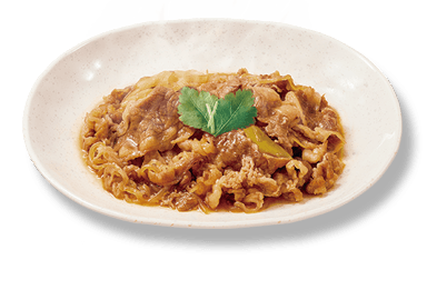 Gyusuki-sara (Rindfleisch-Sukiyaki)
