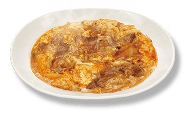 Rindfleisch mit Ei gegart (Gyutoji)