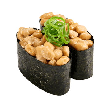 Small Fermented Soybeans Gunkan