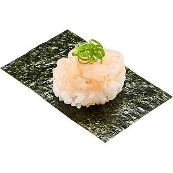 Wild Red Shrimp Temaki Wrap