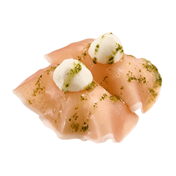 Prosciutto with Basil & Mozzarella