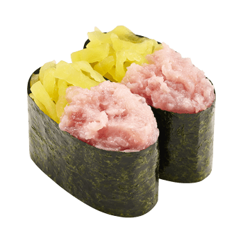 Minced Tuna & Pickled Radish Gunkan