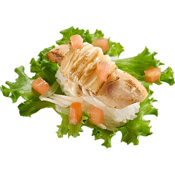 Grilled Chicken with Cheese and Mayo Salad Sushi