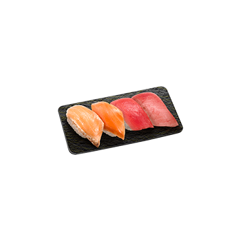 Tuna & Salmon Set (4 Varieties, 1 Serving)
