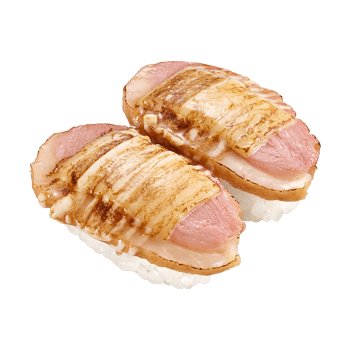 Seared Duck with Cheese & Mayo