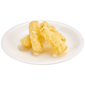 Mozzarella Tempura with Salty Honey
