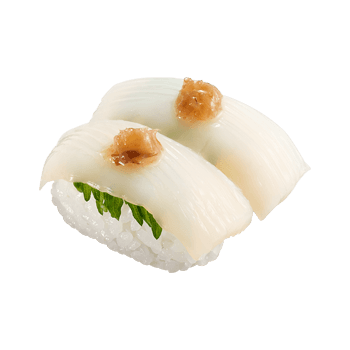 Squid with Plum & Shiso