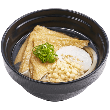 Kitsune Udon (Udon Noodles with Fried Tofu)