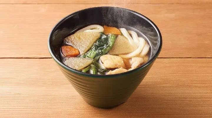 ちいさな鶏野菜うどん