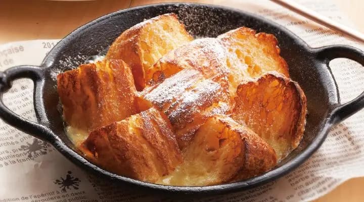 焼きたてデニッシュのフレンチトースト
