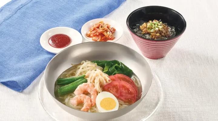 盛岡冷麺 キムチ・コチュジャンつき&選べるちいさなごはんセット
