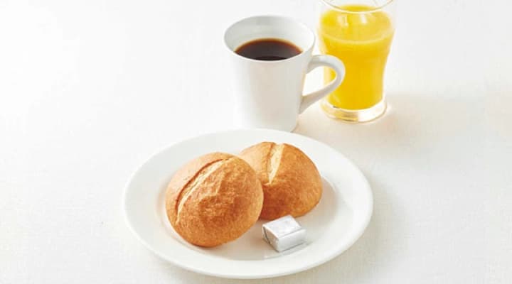 米粉入りパン&ドリンクバーセット