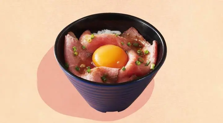 ちいさなローストビーフごはん