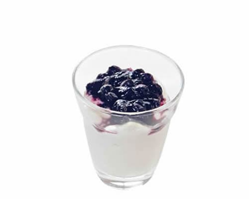 Almond Jelly (Blueberry)