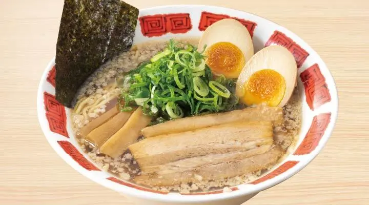 背脂醤油ラーメン【マシ盛】