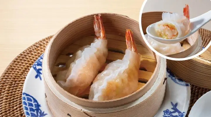 「沈さんの」まるごと海老蒸し餃子(2コ)