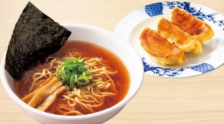 餃子・醤油(小)ラーメンセット
