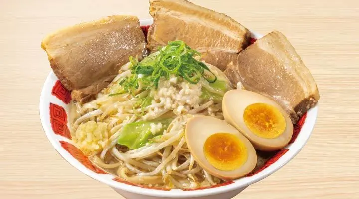 厚切り焼豚のバミ郎そば【マシ盛】