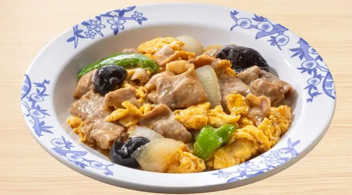 豚肉玉子炒め