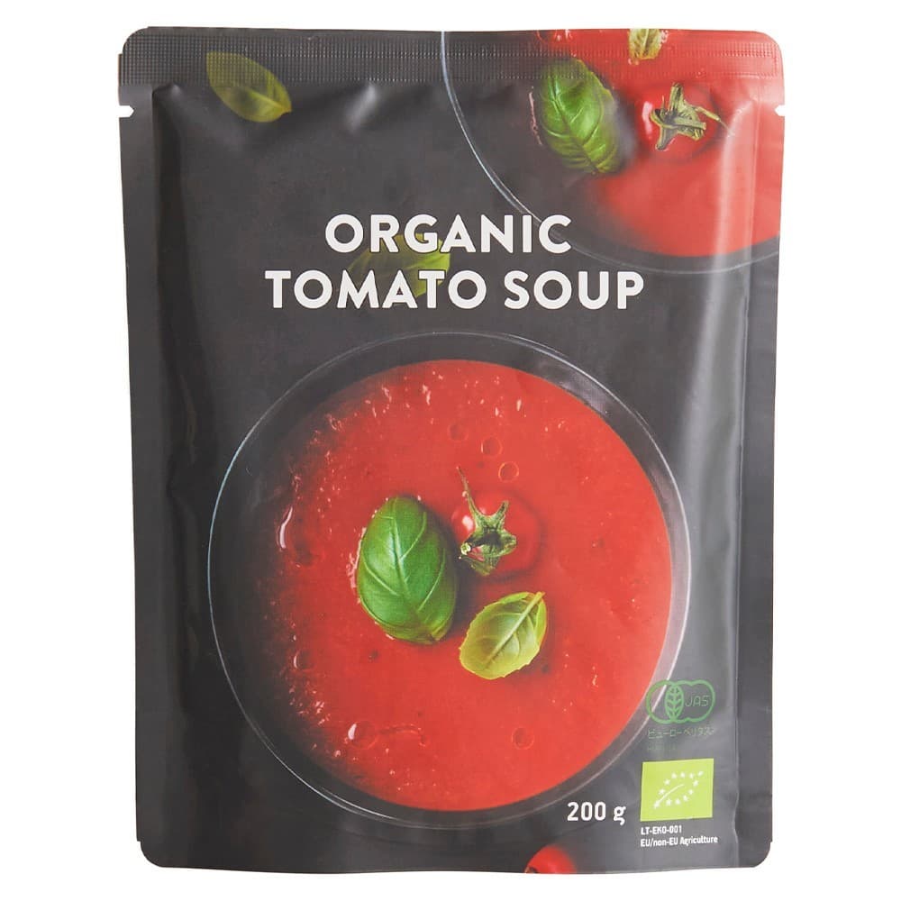 Sopa de tomate orgánica