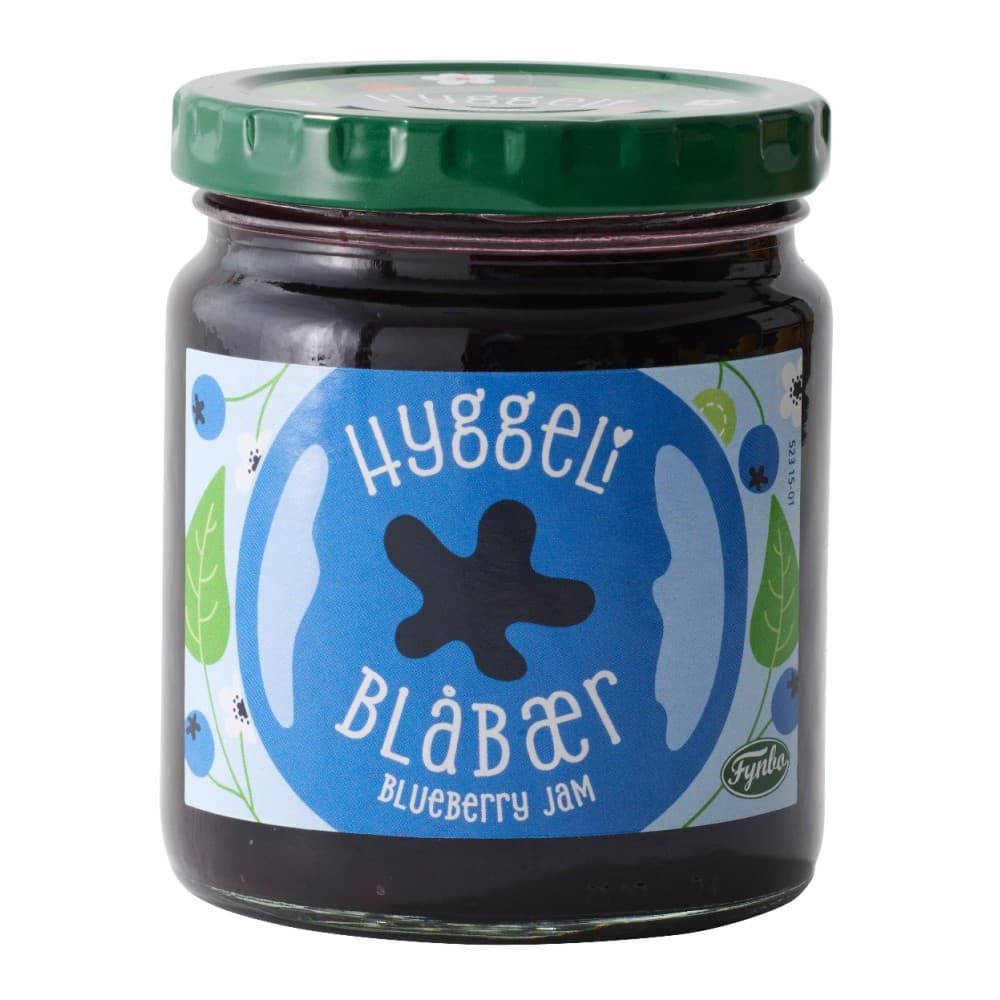 Confiture de myrtilles HYGGELI