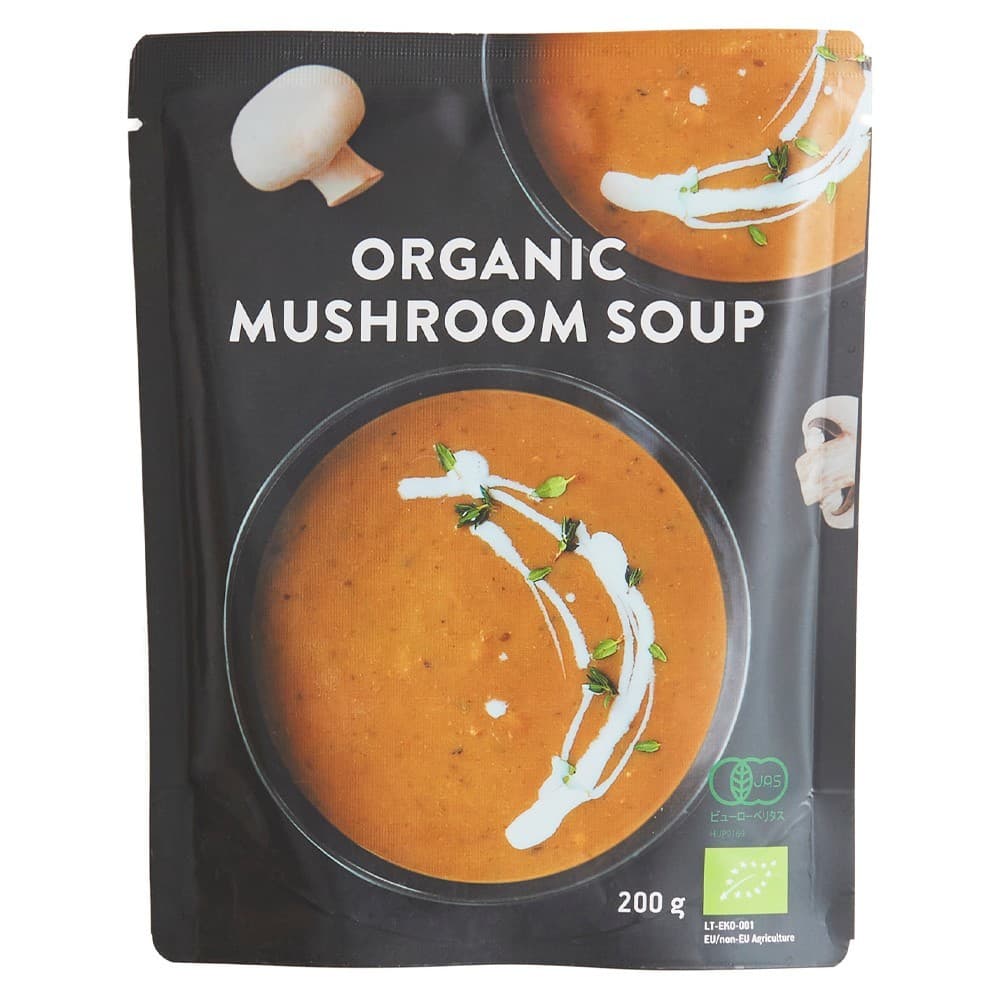 Bio-Pilzcremesuppe