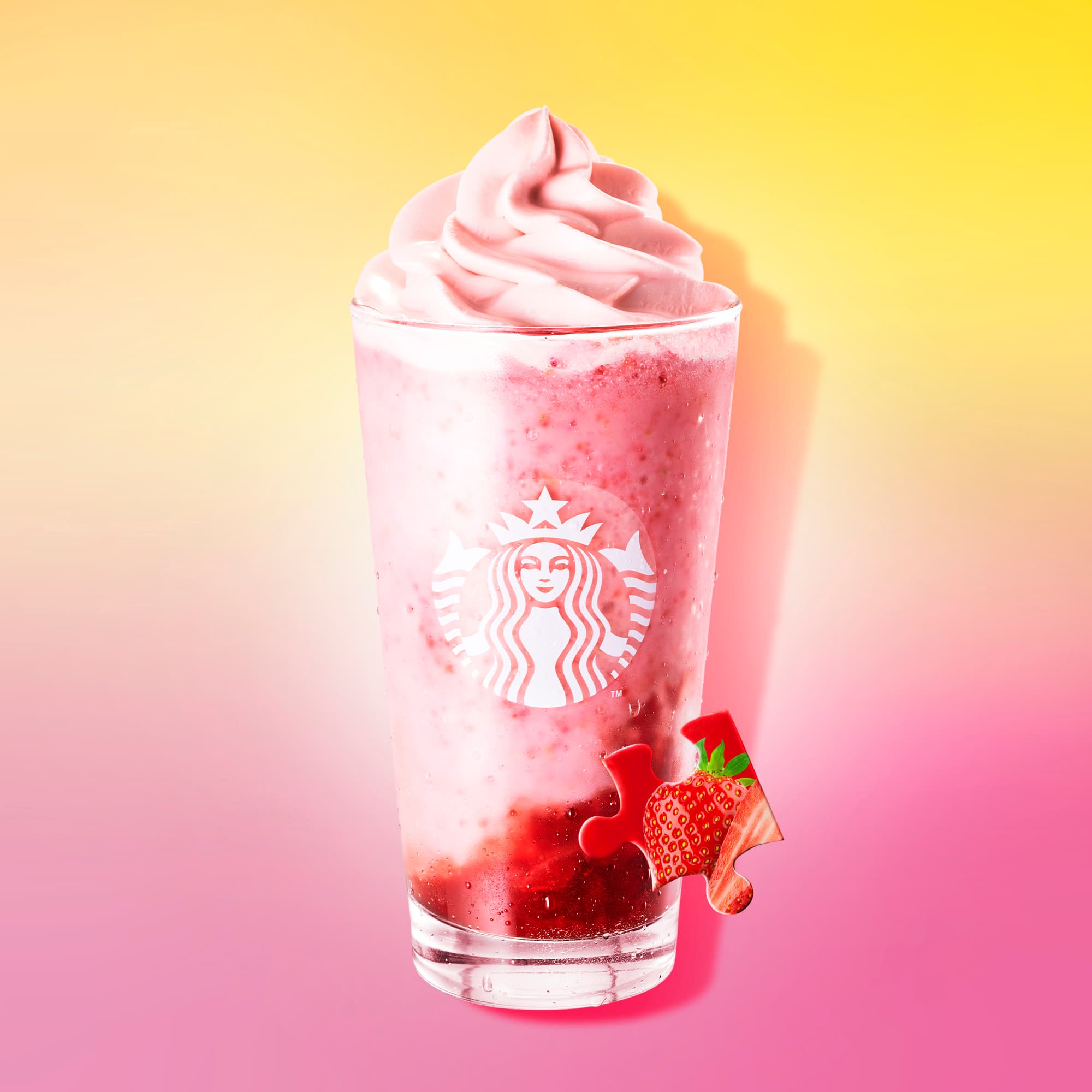 My フルーツ³ フラペチーノ® ストロベリー