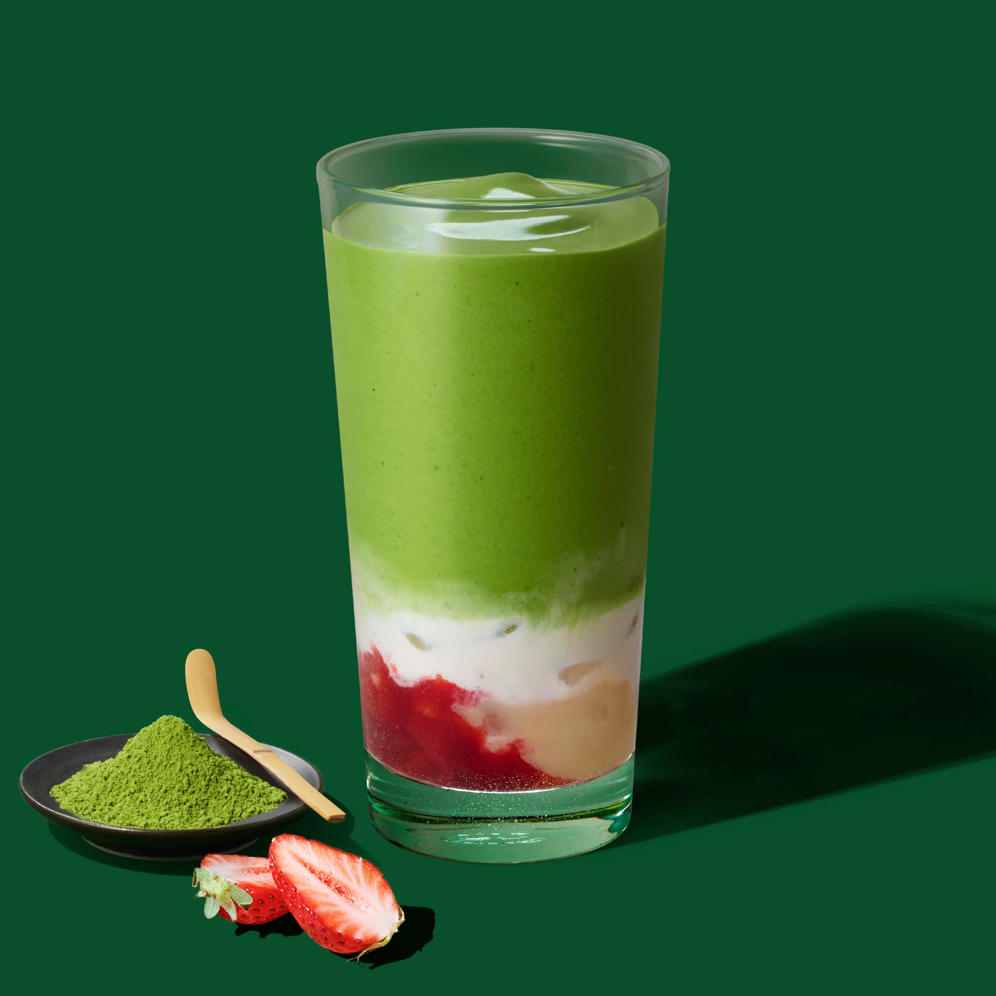 GINZA 石臼抹茶 ムース ティー & ストロベリー