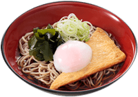 Chilled Kitsune Soba (or Udon) with Onsen Egg