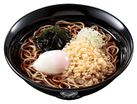 Tanuki Soba (or Udon) with Onsen Egg