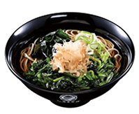 Spinach Soba (Udon)