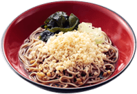 Chilled Tanuki Soba (Udon)