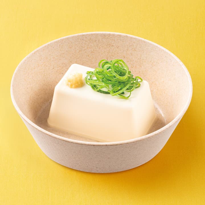 Gekühlter Tofu (Hiyayakko)