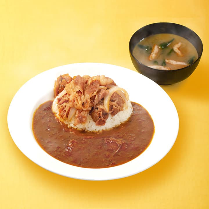 Klassisches Rindfleisch-Curry mit Rindfleischstreifen
