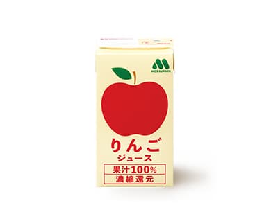 りんごジュース(125ml紙パック)