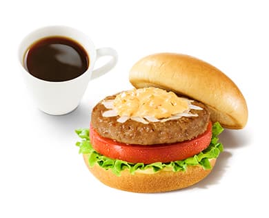 ソイ朝の野菜バーガー ~オーロラソース~