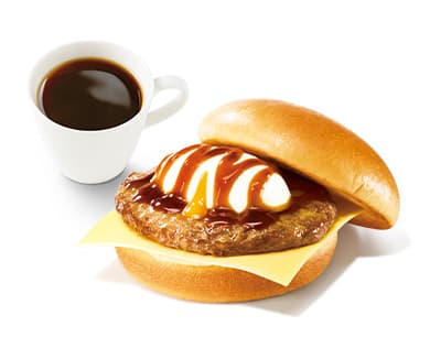 朝のとろったまチーズバーガー ~テリヤキソース~