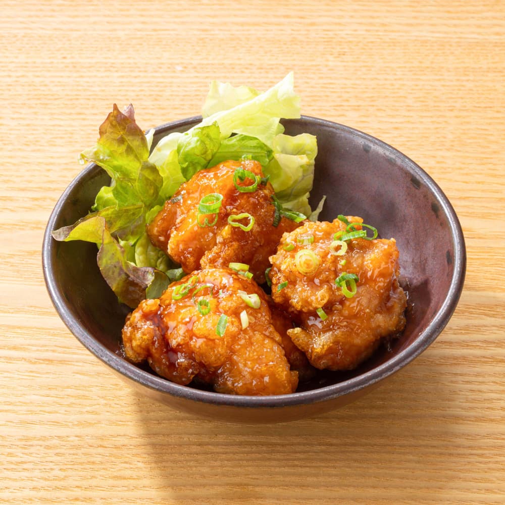 Mini Fried Chicken with Sweet and Spicy Sauce