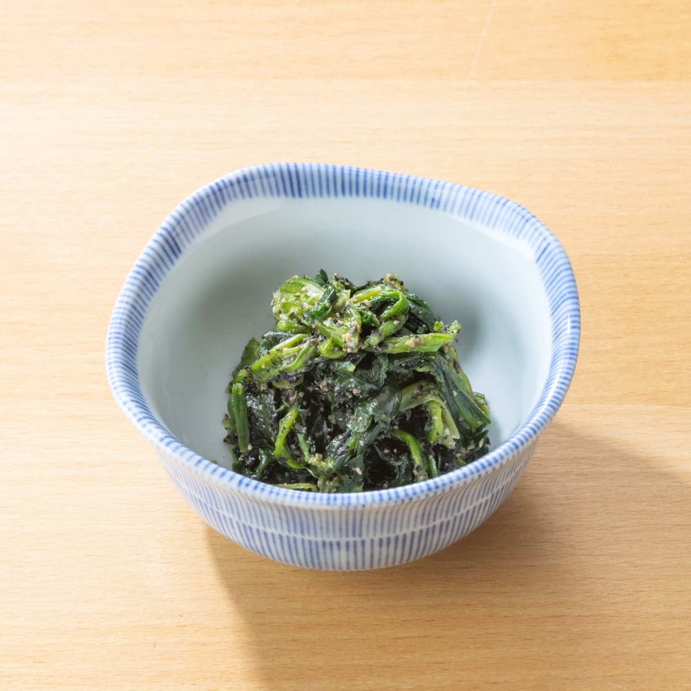 Spinach with Sesame Dressing