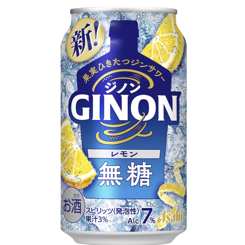 Asahi GINON Lemon (Sugar-Free)