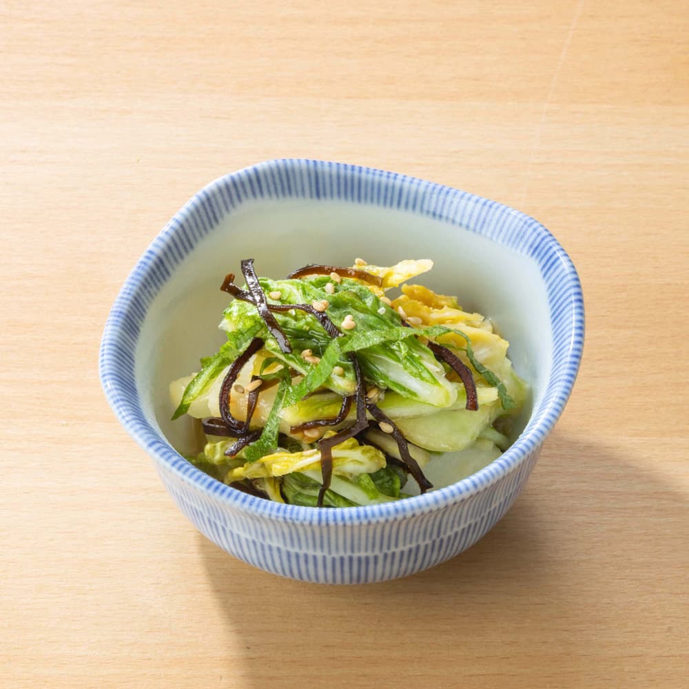 Lightly Pickled Chinese Cabbage with Salted Kelp