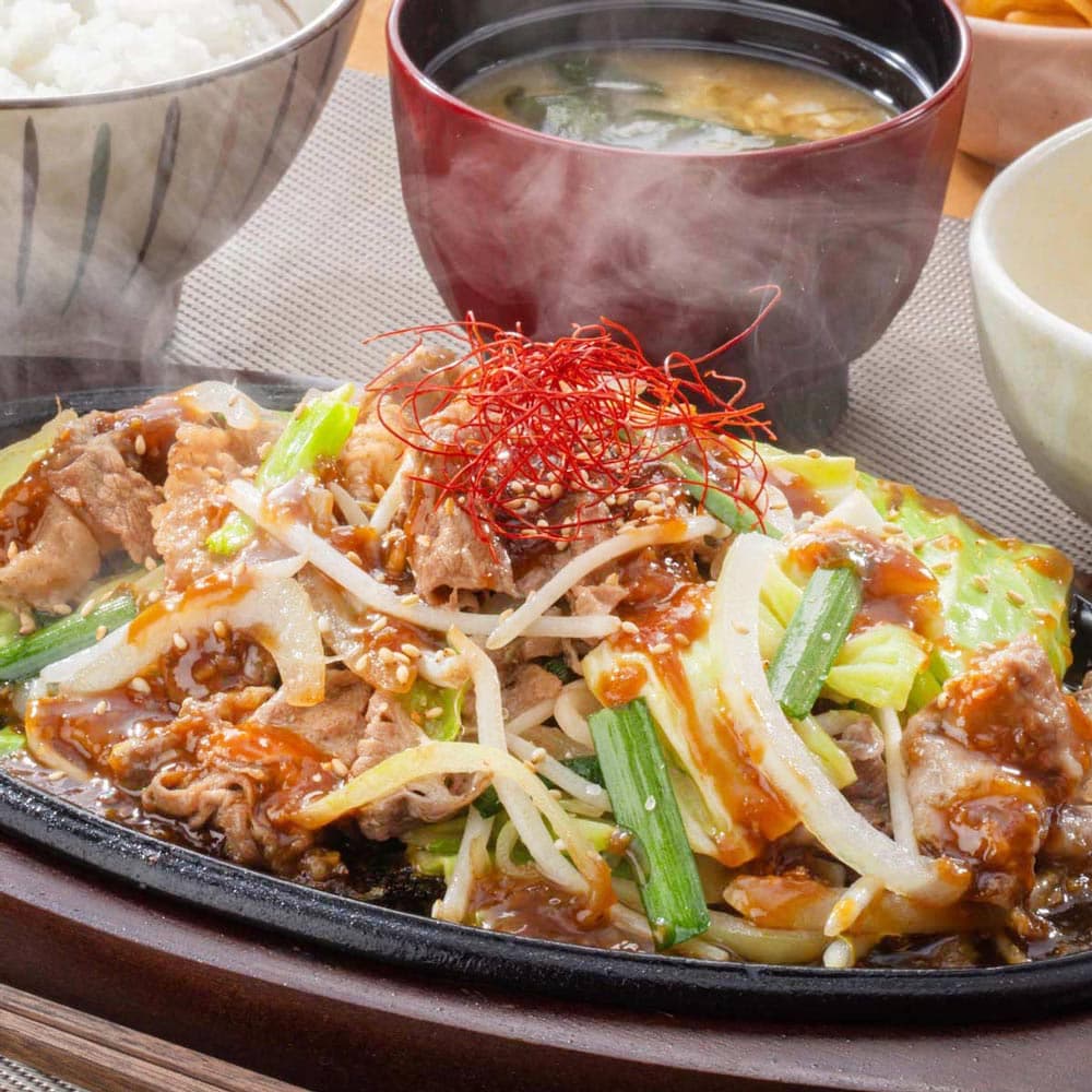 Stamina Teppanyaki of Domestic Beef